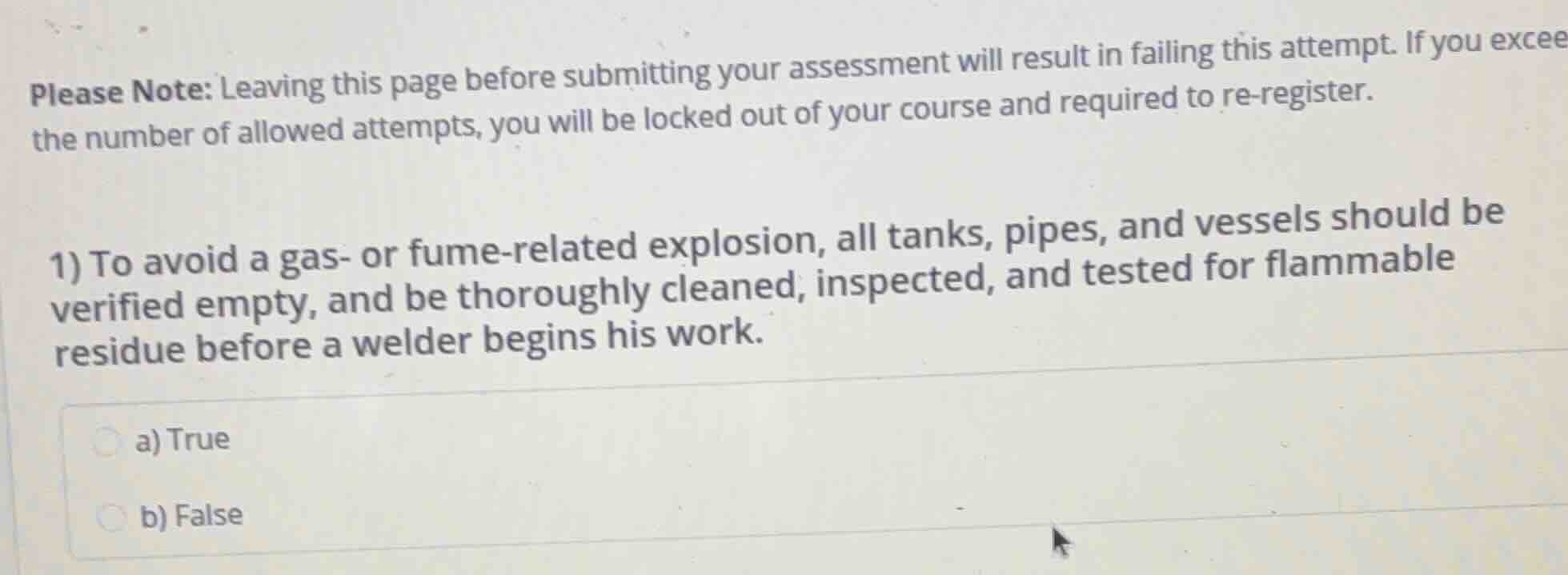 please note: leaving this page before submitting your assessment will r…