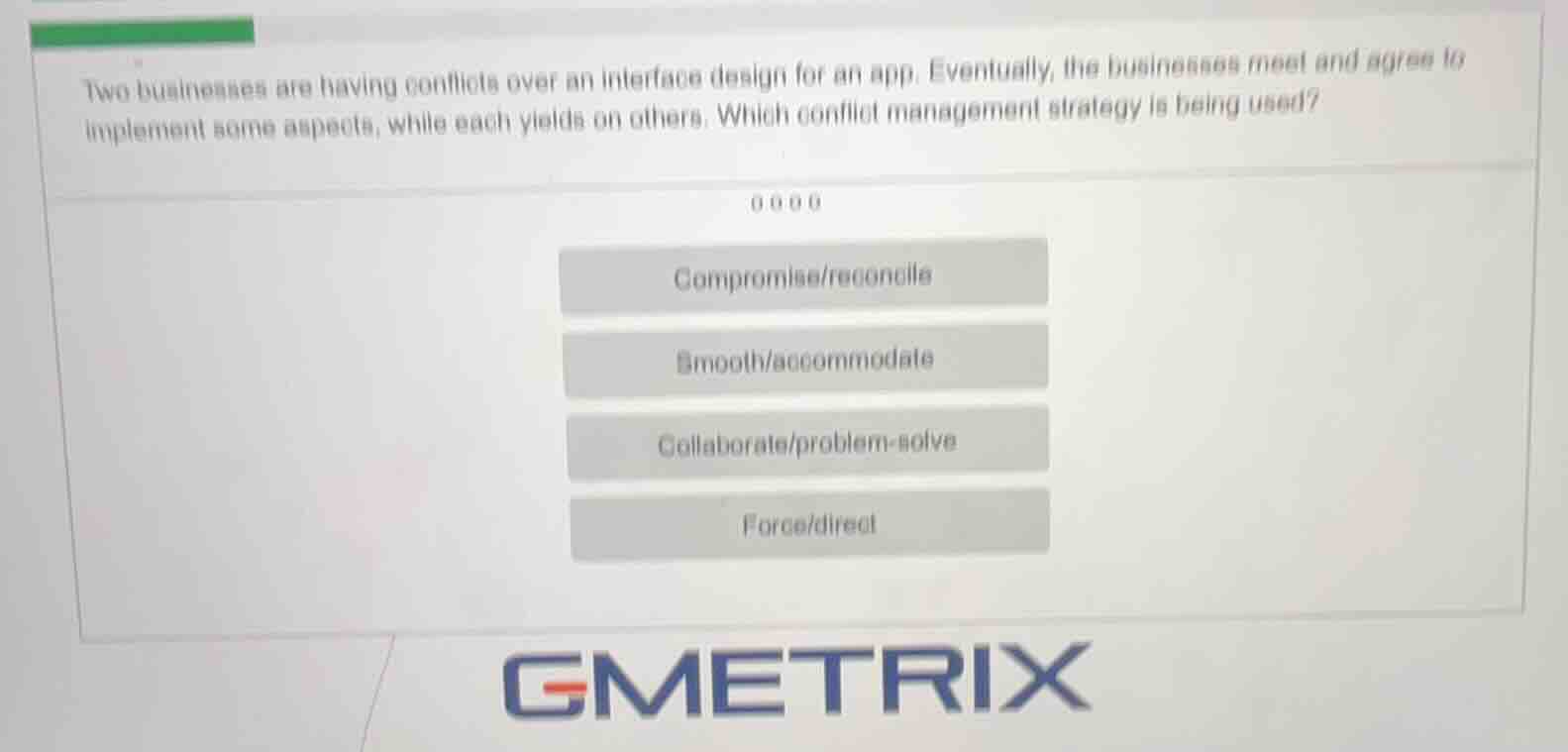 two businesses are having conflicts over an interface design for an app…