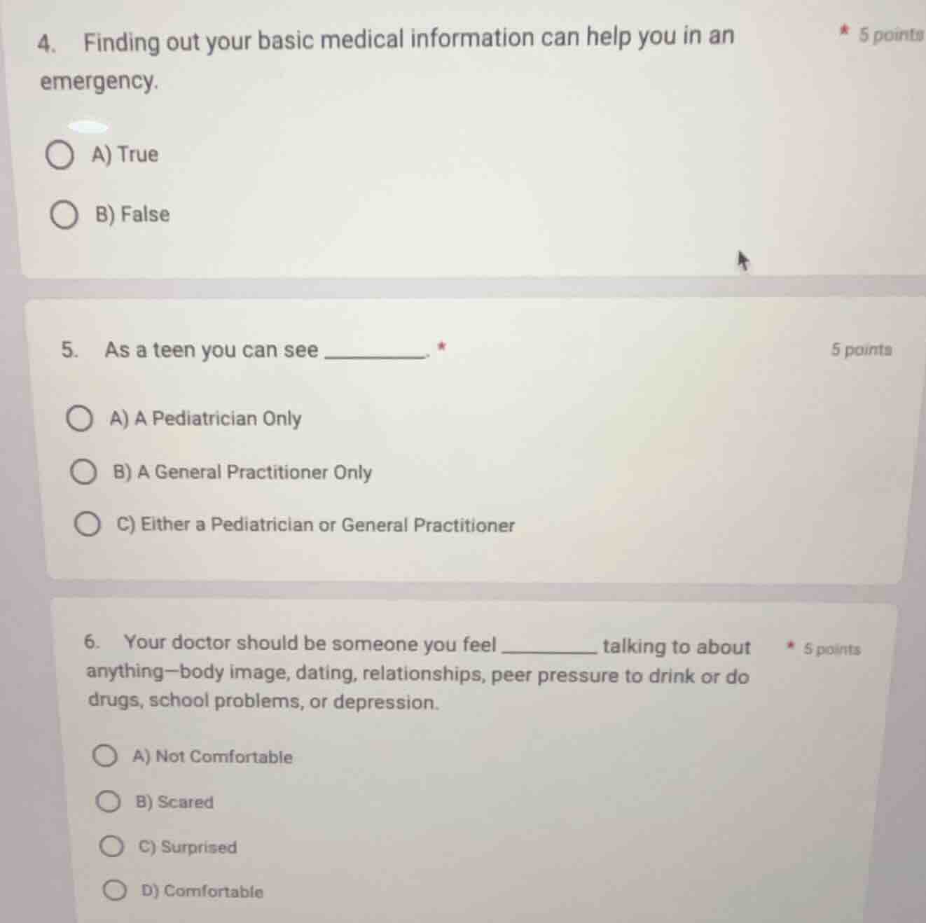 4. finding out your basic medical information can help you in an emerge…