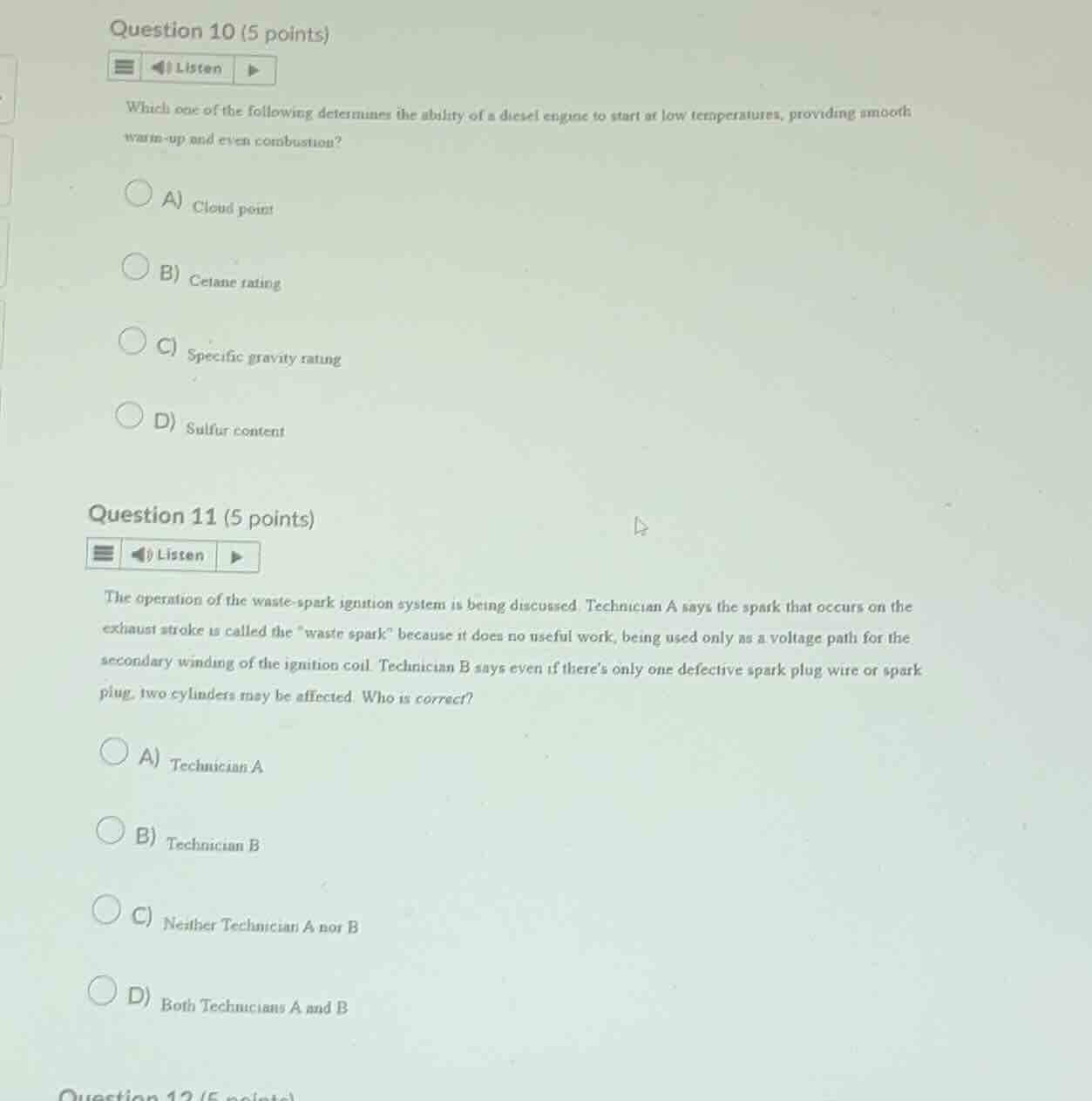 question 10 (5 points) listen which one of the following determines the…