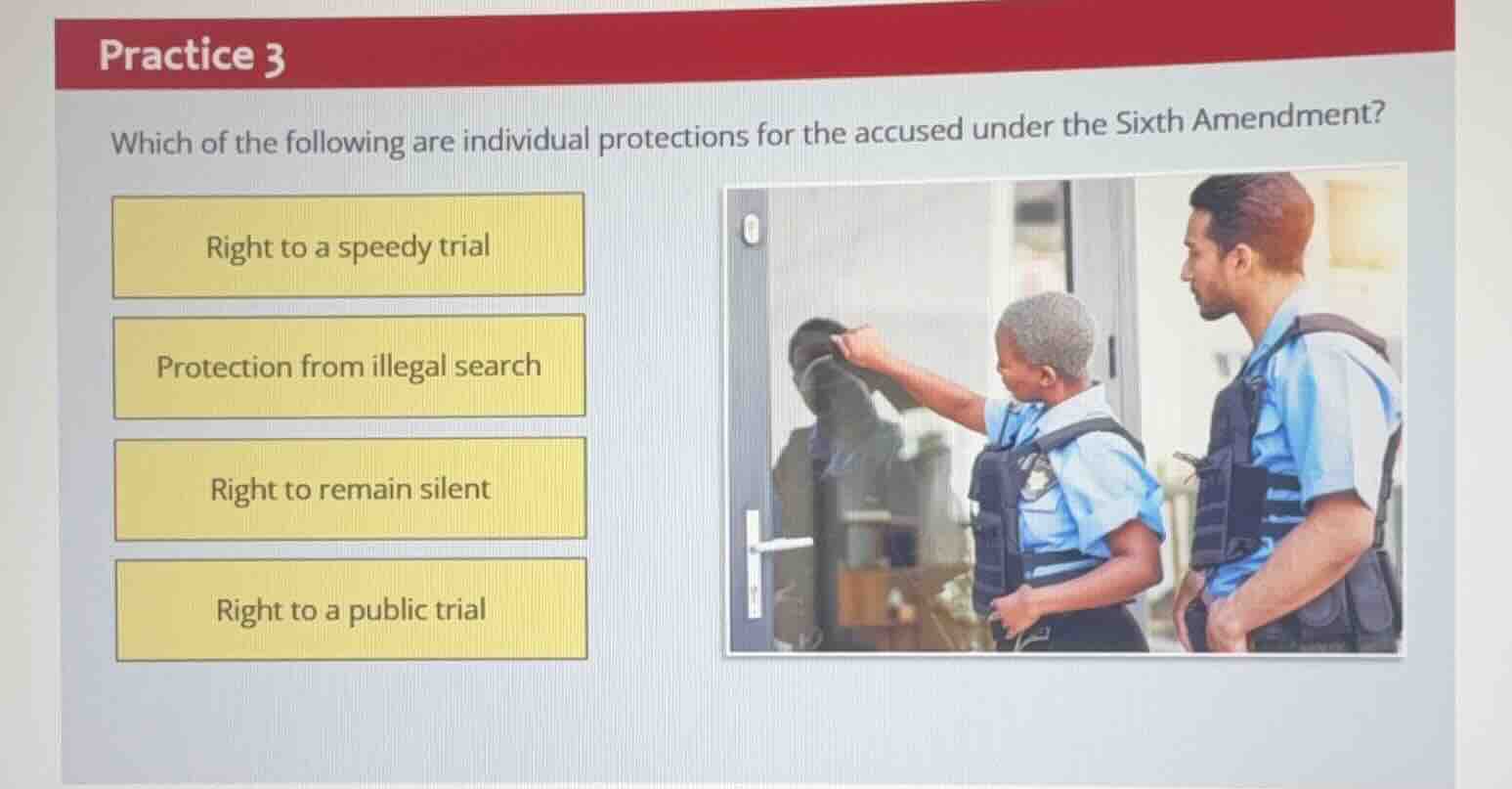 practice 3 which of the following are individual protections for the ac…