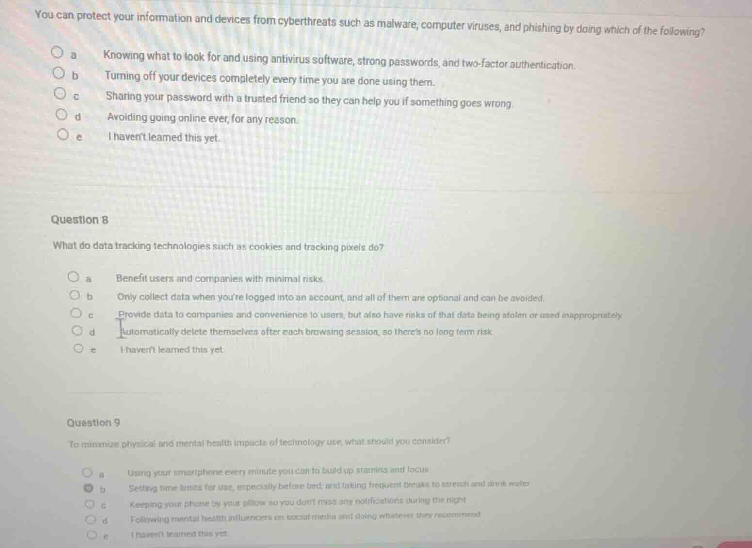 you can protect your information and devices from cyberthreats such as …