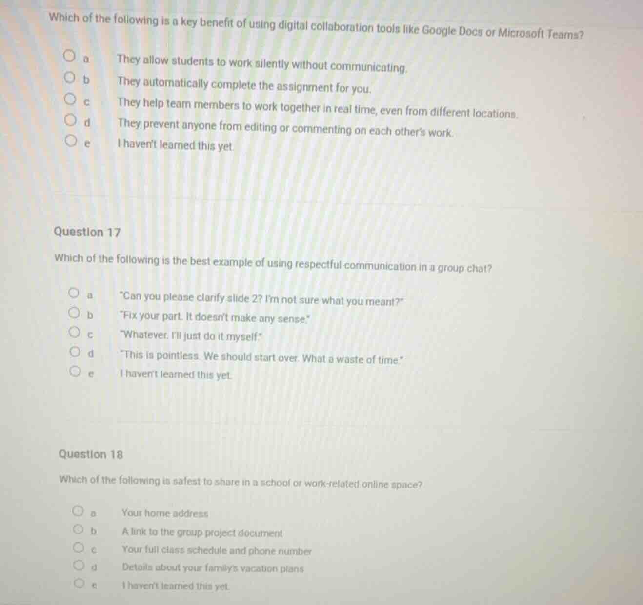 which of the following is a key benefit of using digital collaboration …