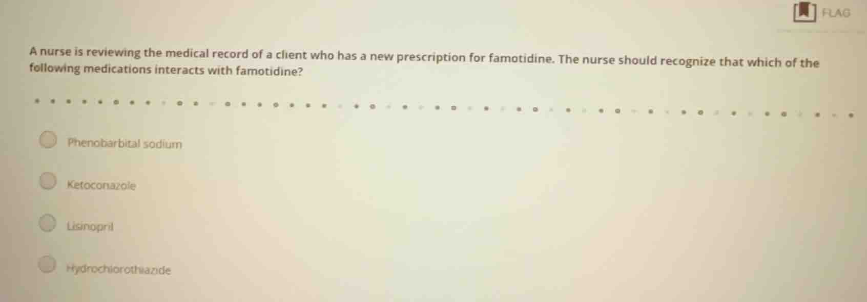 a nurse is reviewing the medical record of a client who has a new presc…