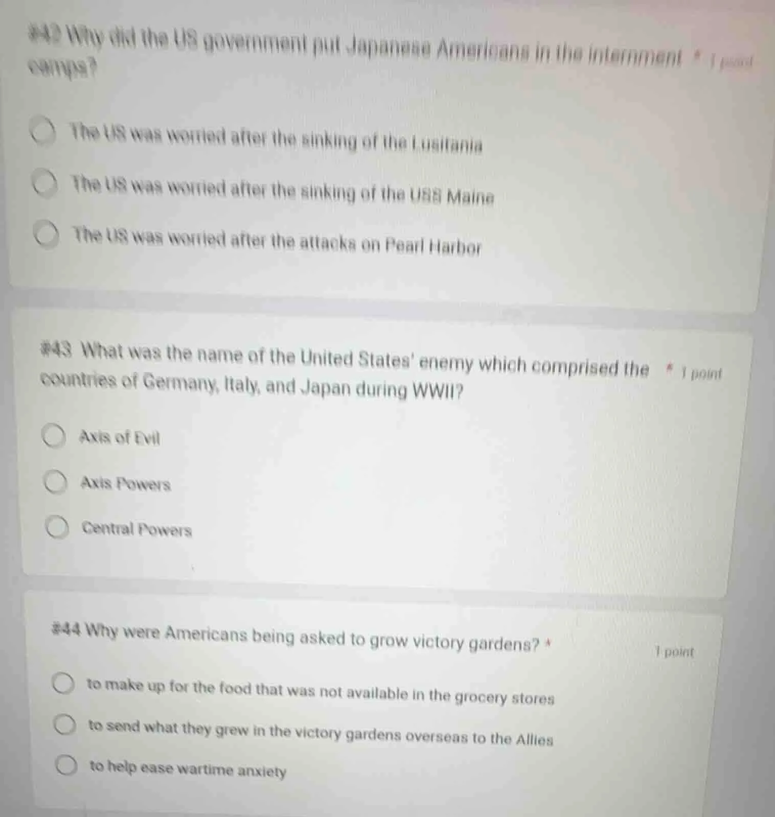 #42 why did the us government put japanese americans in the internment …