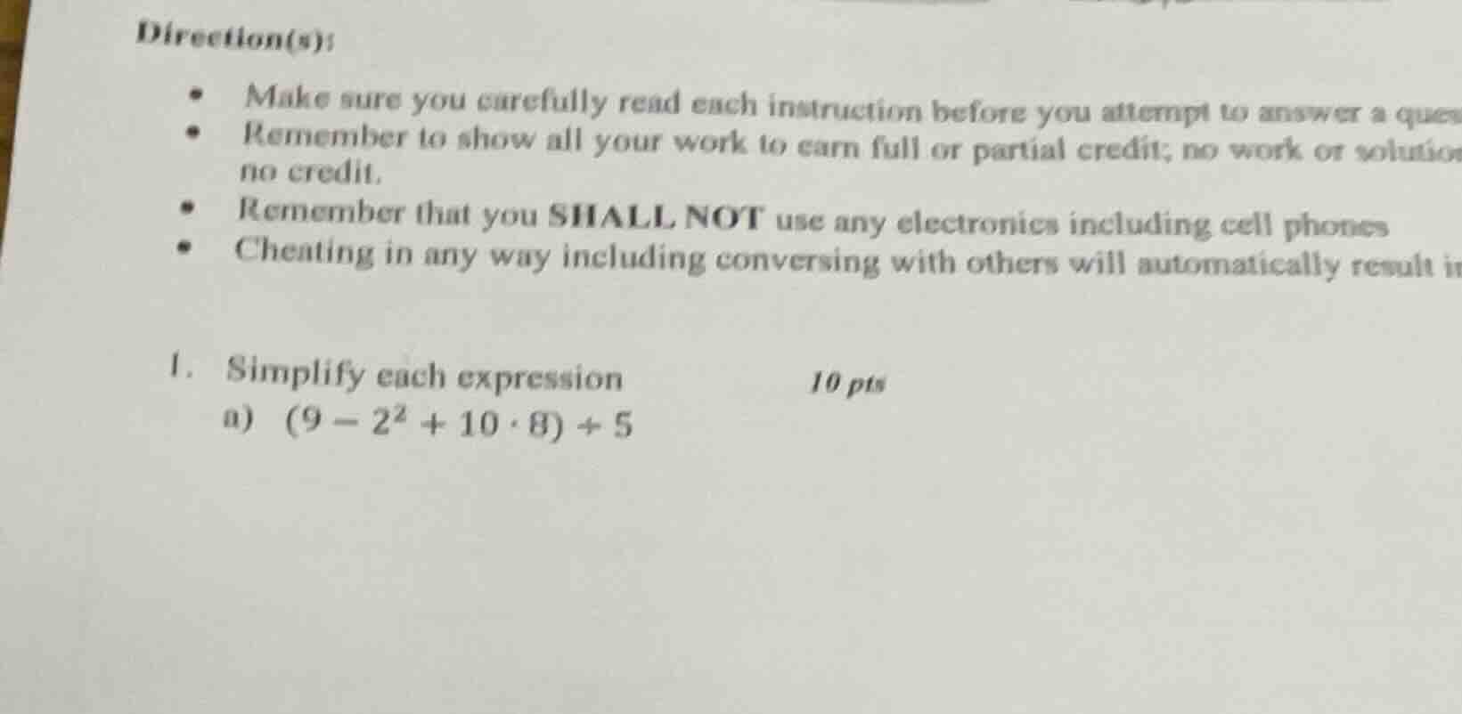 direction(s): - make sure you carefully read each instruction before yo…