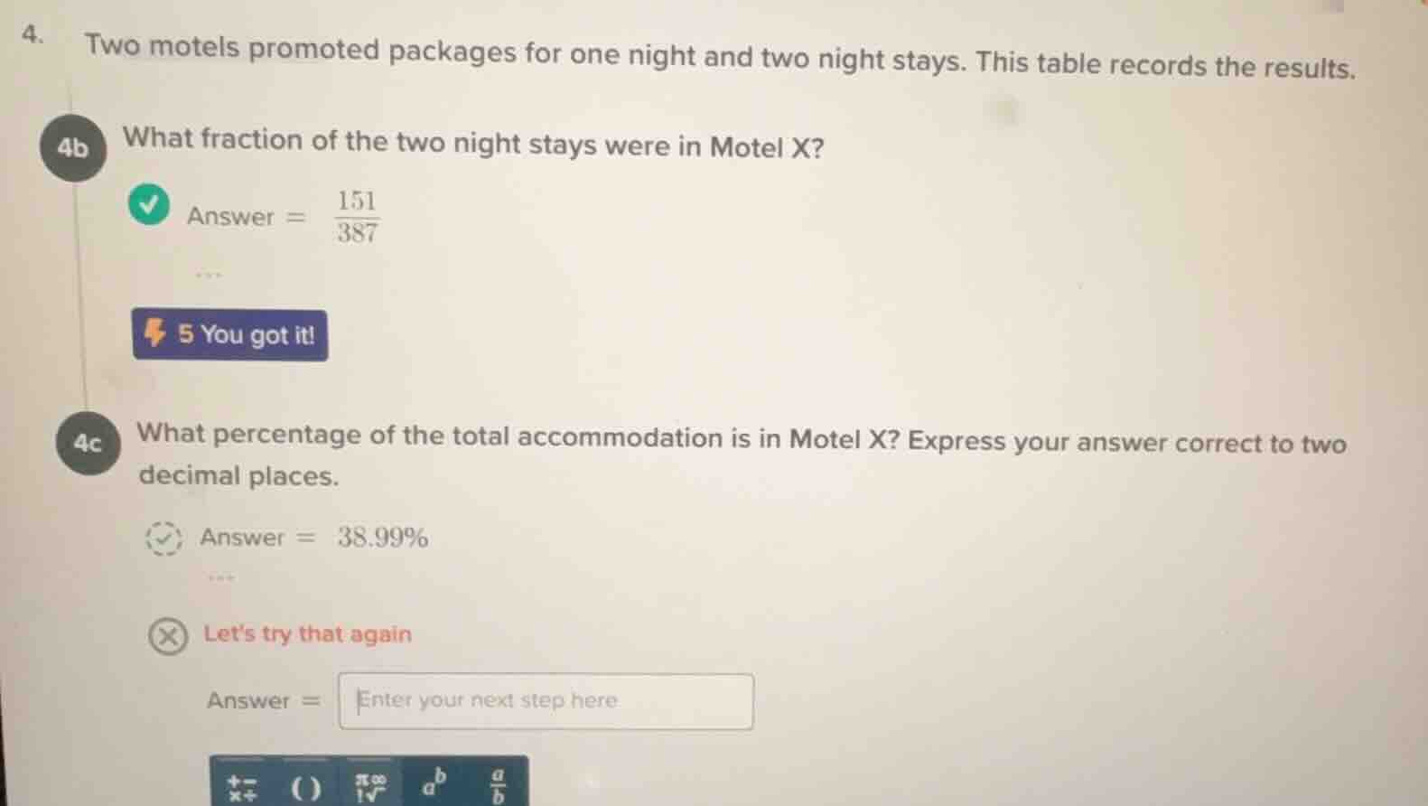 4. two motels promoted packages for one night and two night stays. this…