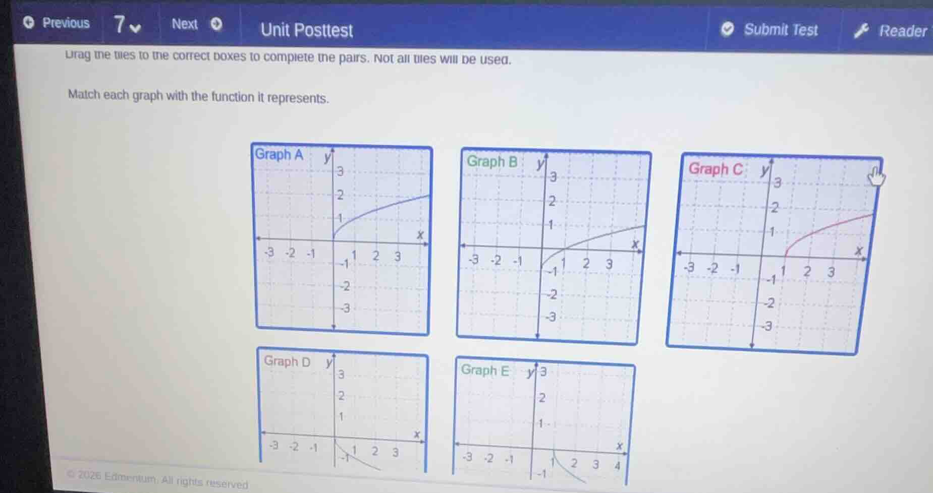 drag the tiles to the correct boxes to complete the pairs. not all tile…
