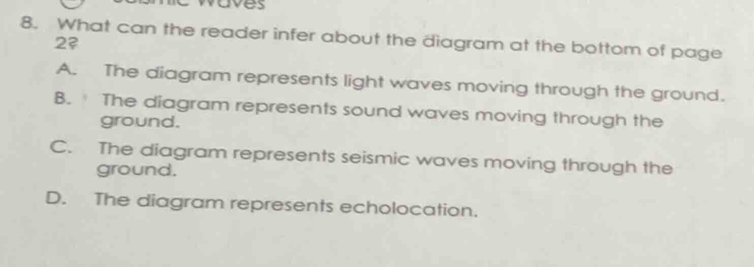 8. what can the reader infer about the diagram at the bottom of page 2?…