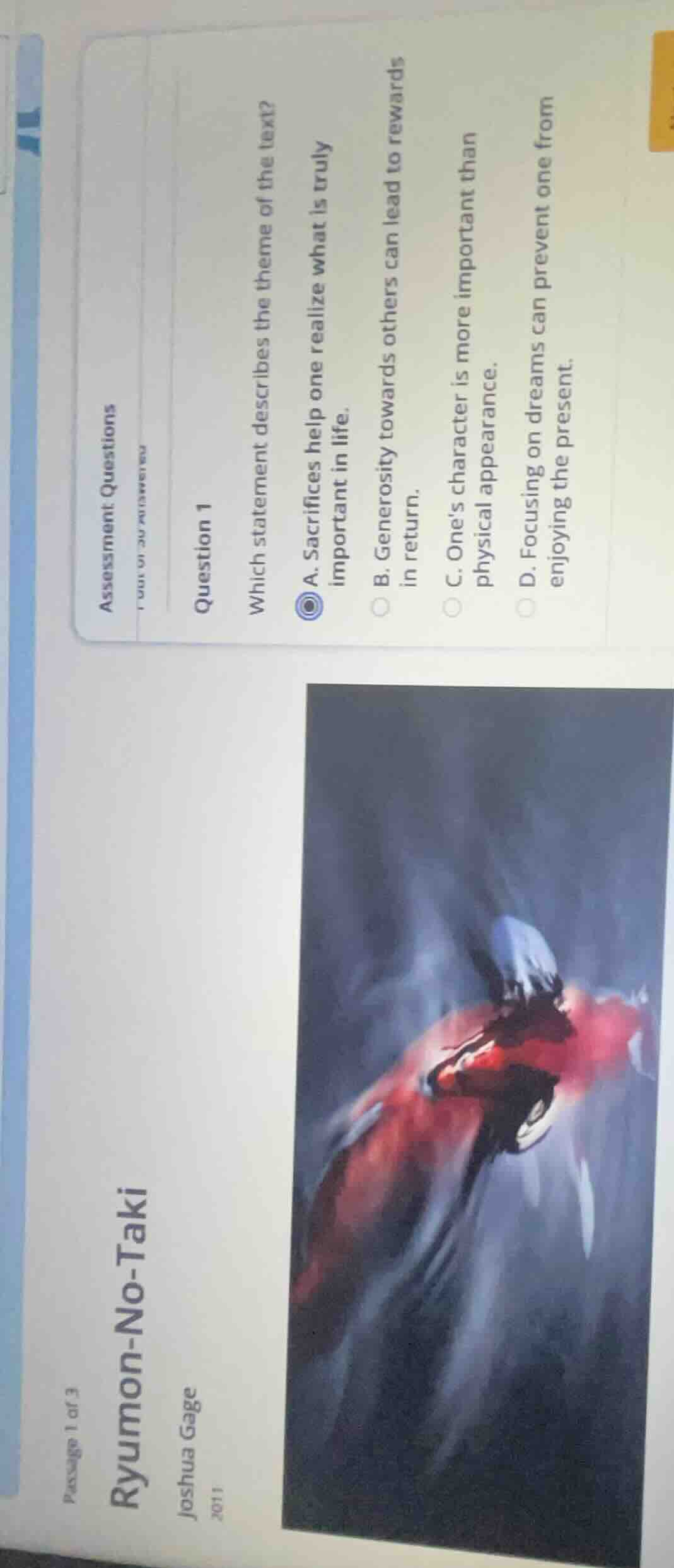assessment questions 1 out of 3 answered question 1 which statement des…
