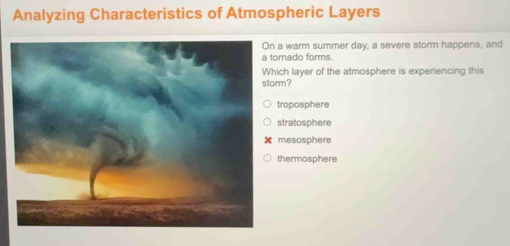 analyzing characteristics of atmospheric layers on a warm summer day, a…