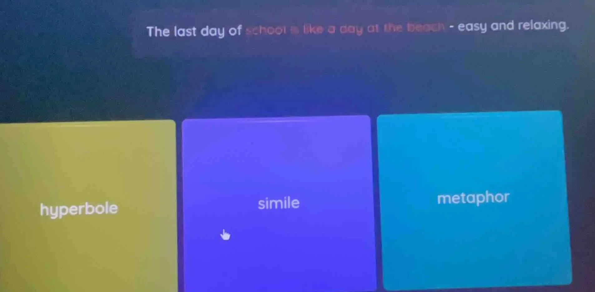 the last day of school is like a day at the beach - easy and relaxing. …