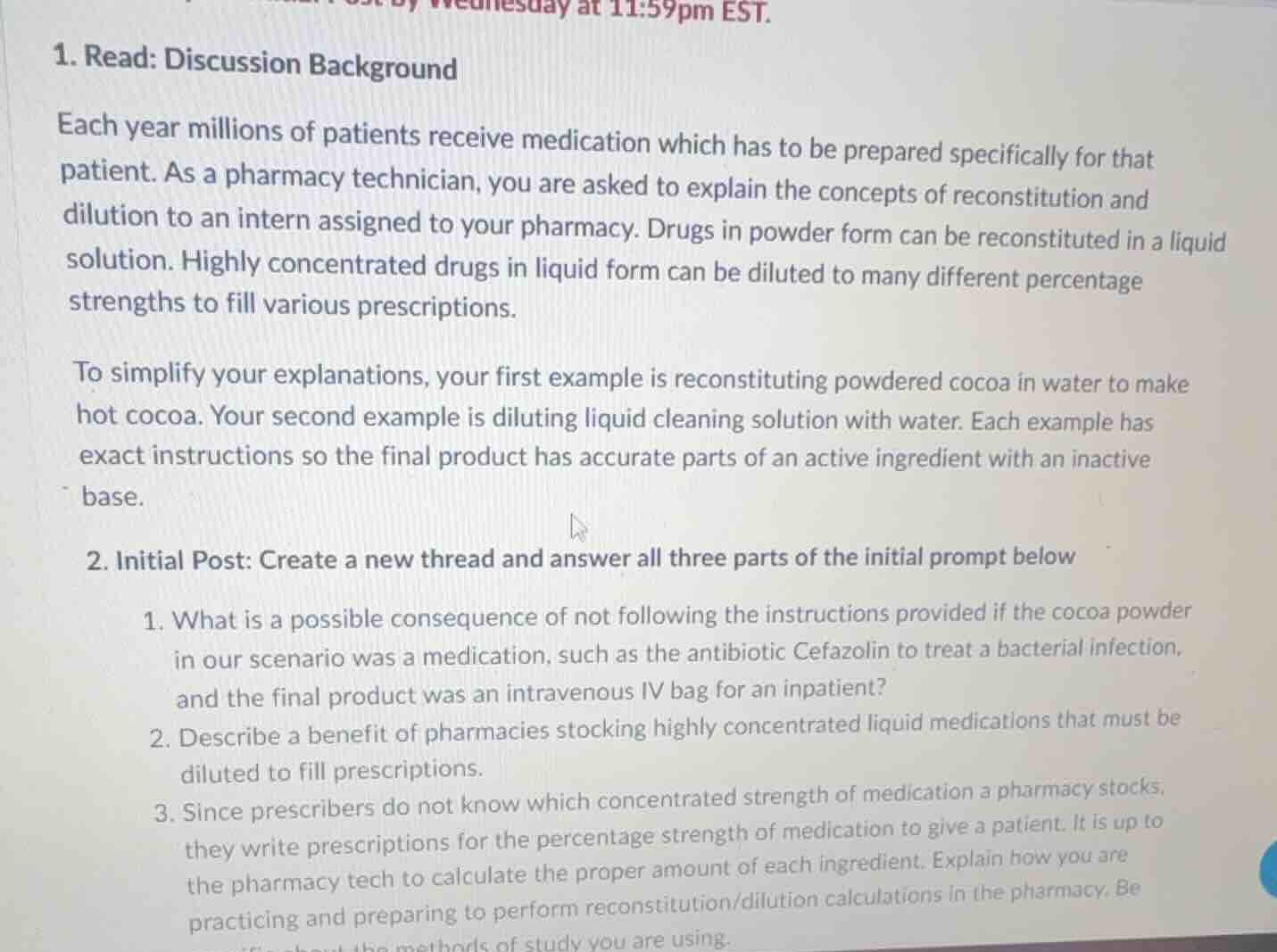 1. read: discussion background each year millions of patients receive m…