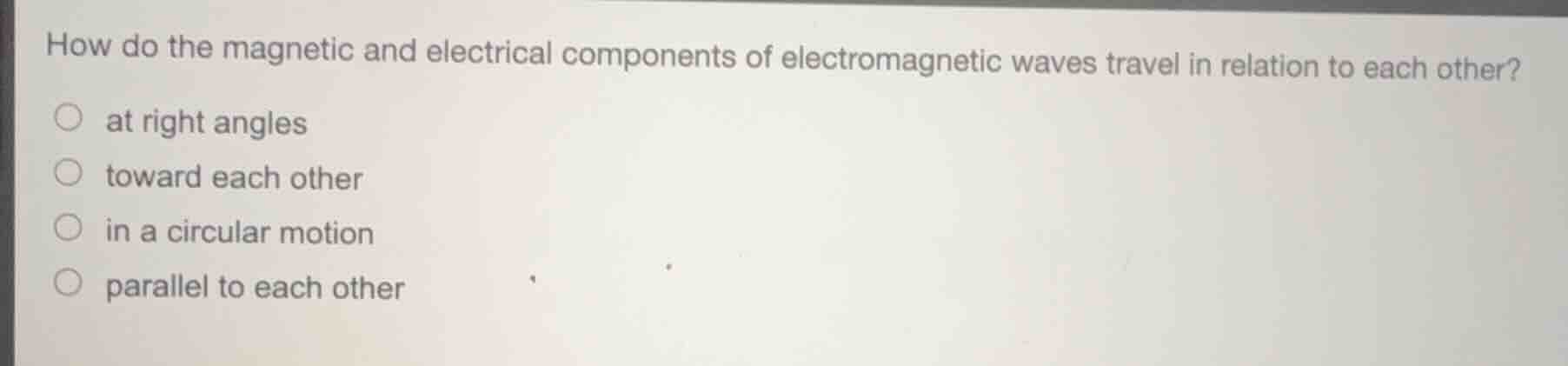 how do the magnetic and electrical components of electromagnetic waves …