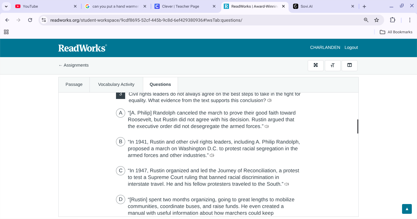 3 civil rights leaders do not always agree on the best steps to take in…