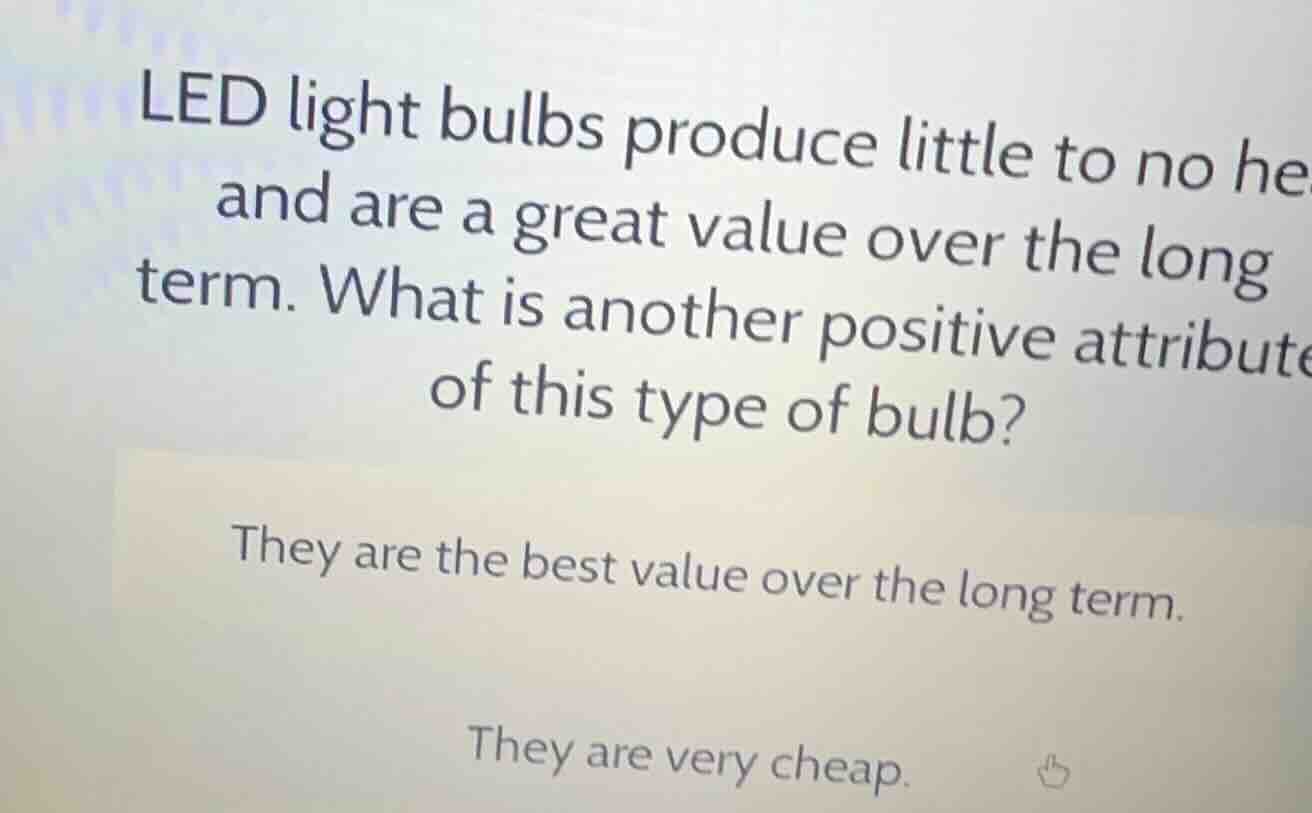 led light bulbs produce little to no he and are a great value over the …