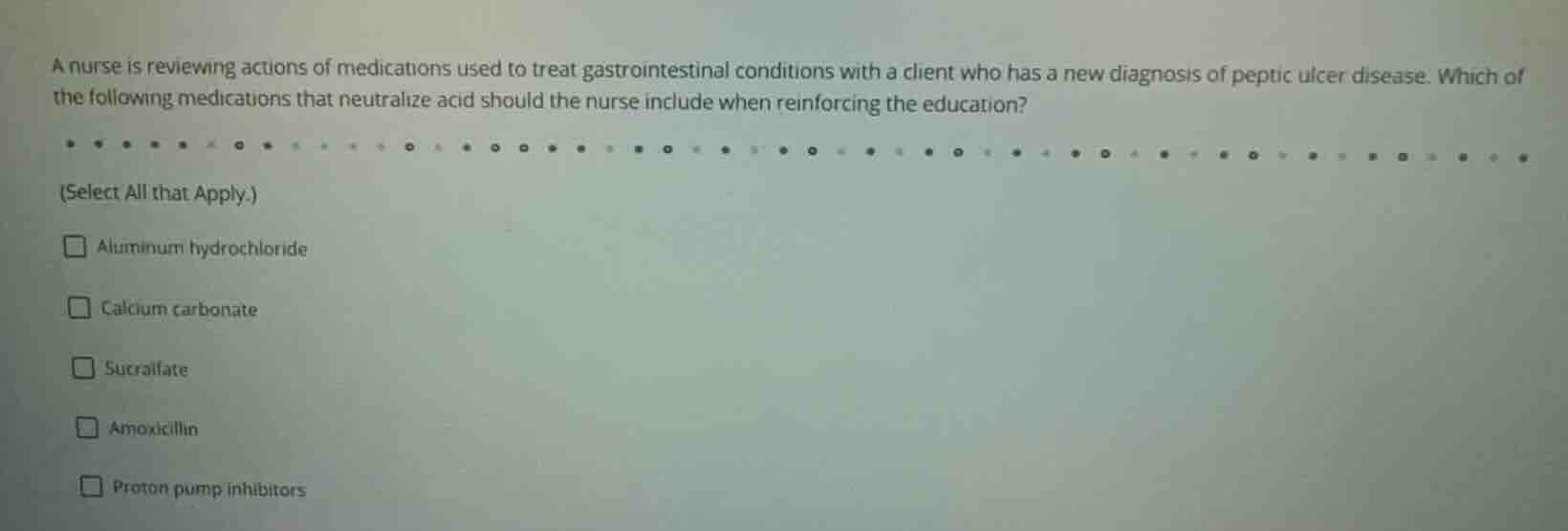 a nurse is reviewing actions of medications used to treat gastrointesti…