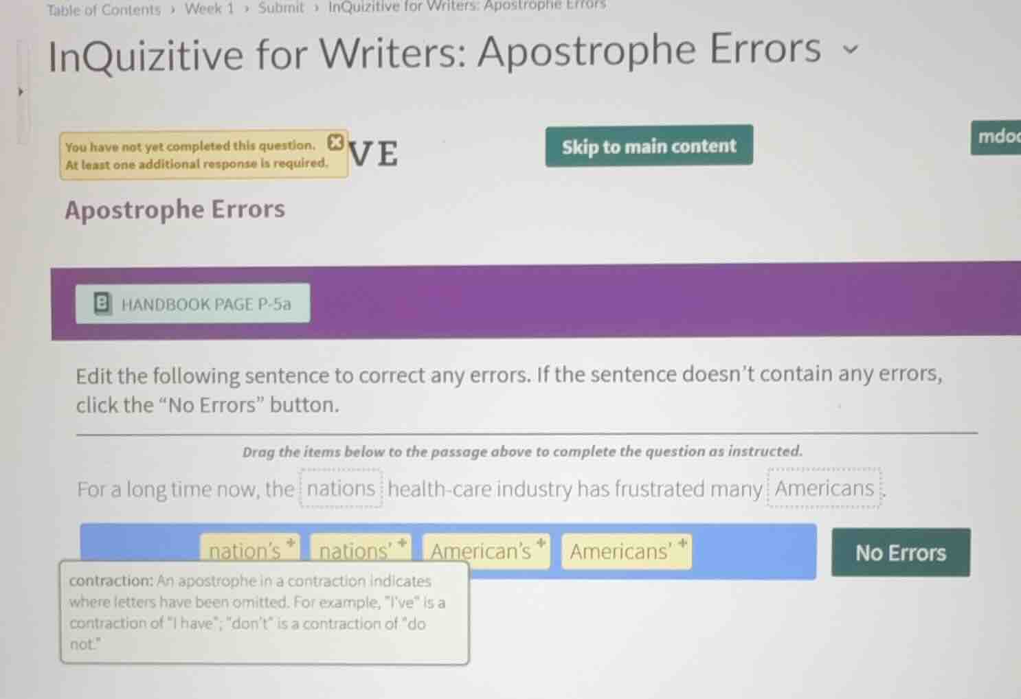 inquizitive for writers: apostrophe errors apostrophe errors handbook p…