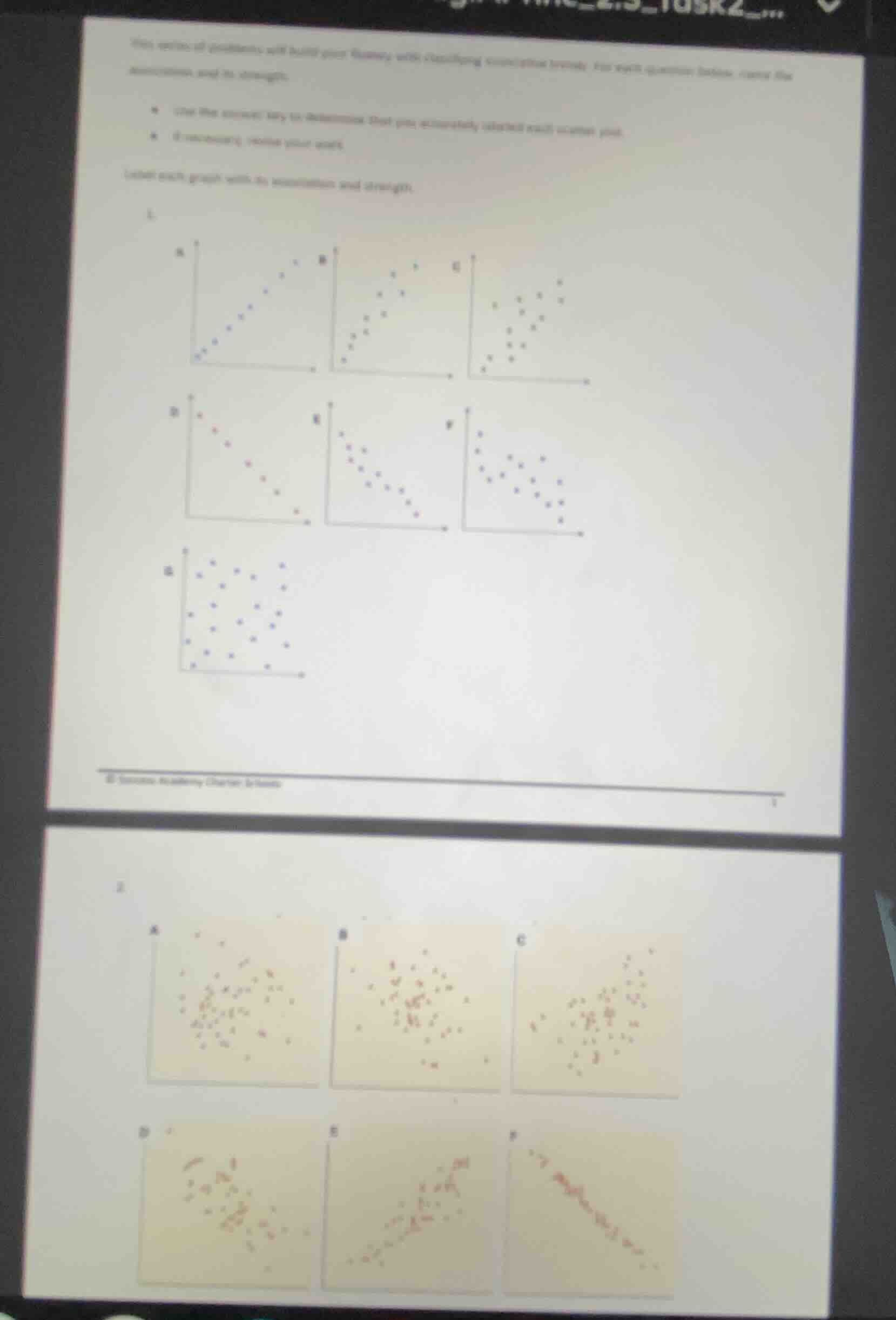 this series of problems will build your fluency with classifying associ…