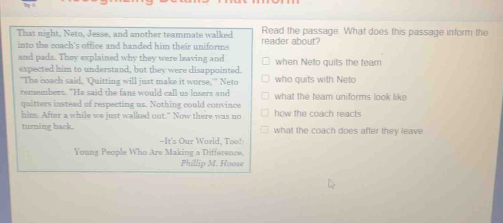 that night, neto, jesse, and another teammate walked into the coachs of…