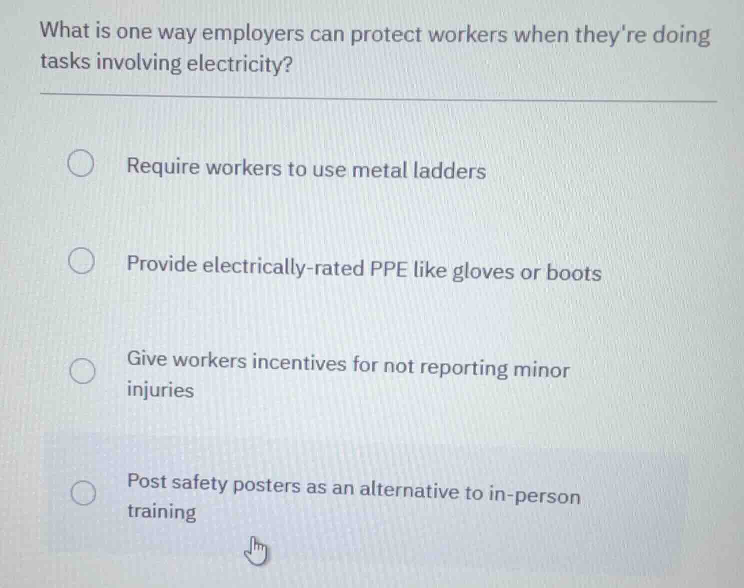 what is one way employers can protect workers when theyre doing tasks i…