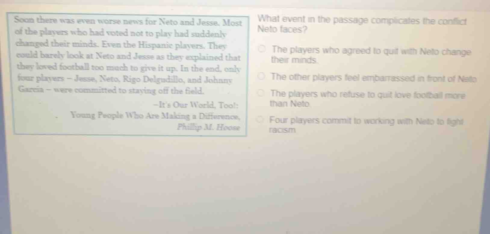 soon there was even worse news for neto and jesse. most of the players …