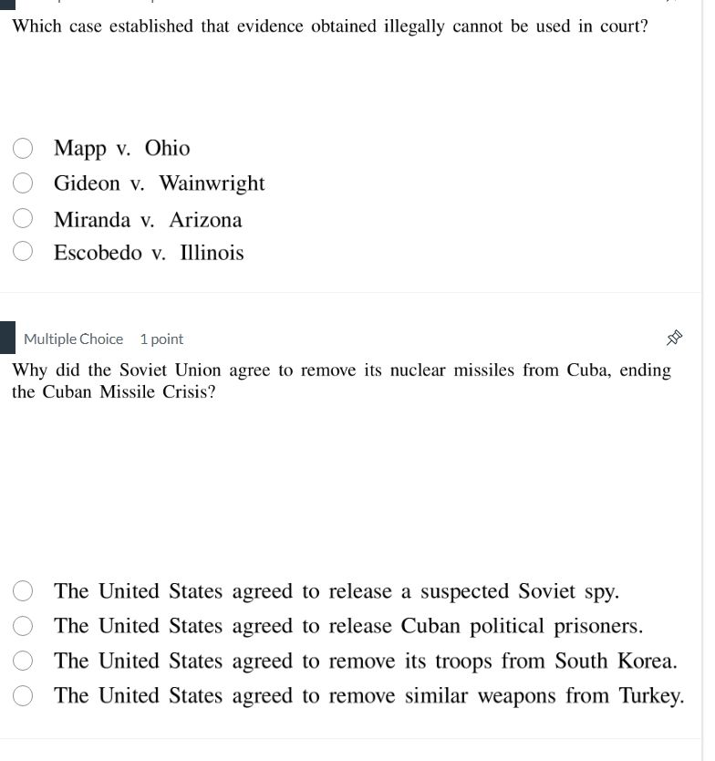 which case established that evidence obtained illegally cannot be used …