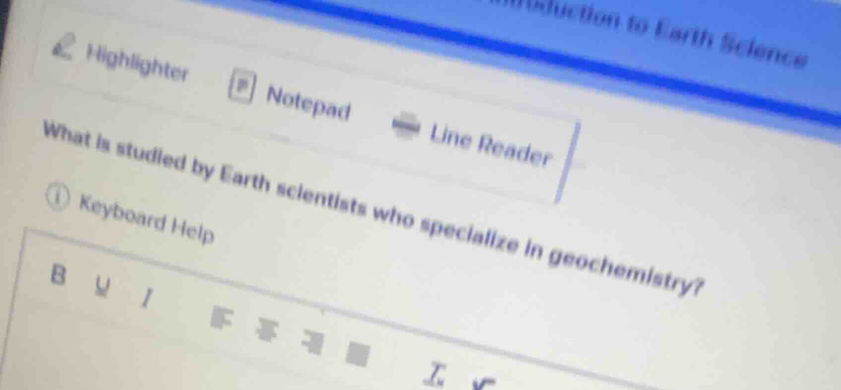 what is studied by earth scientists who specialize in geochemistry?