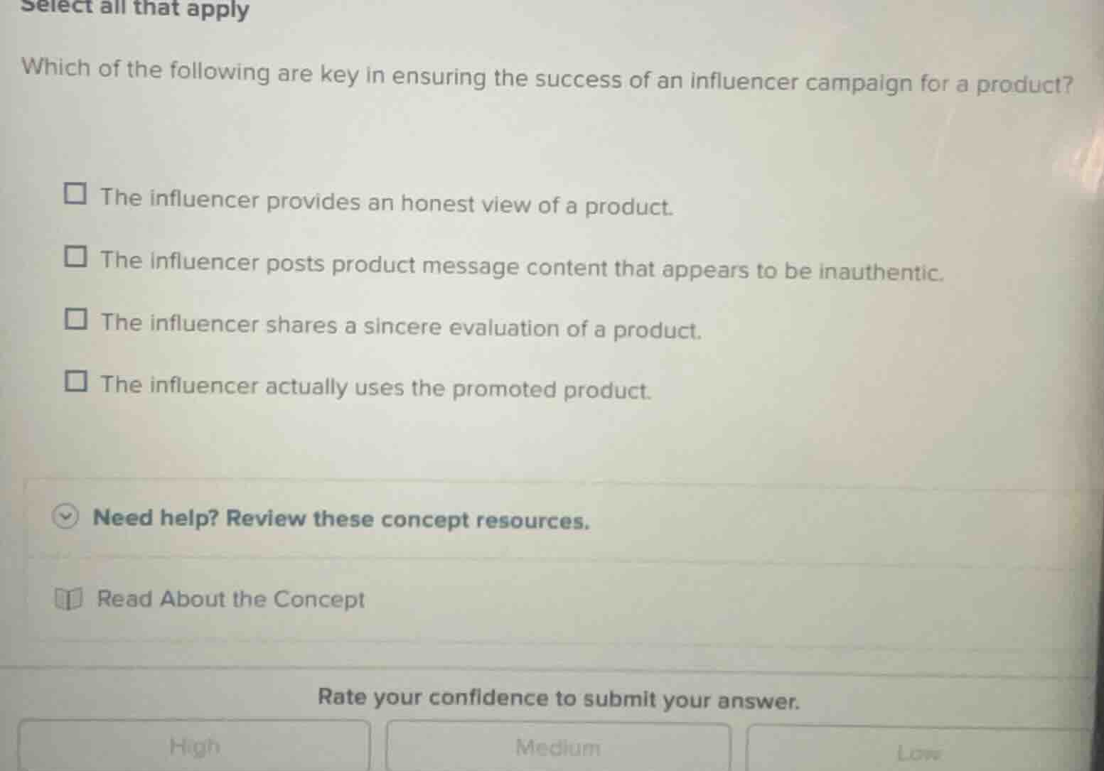 select all that apply which of the following are key in ensuring the su…