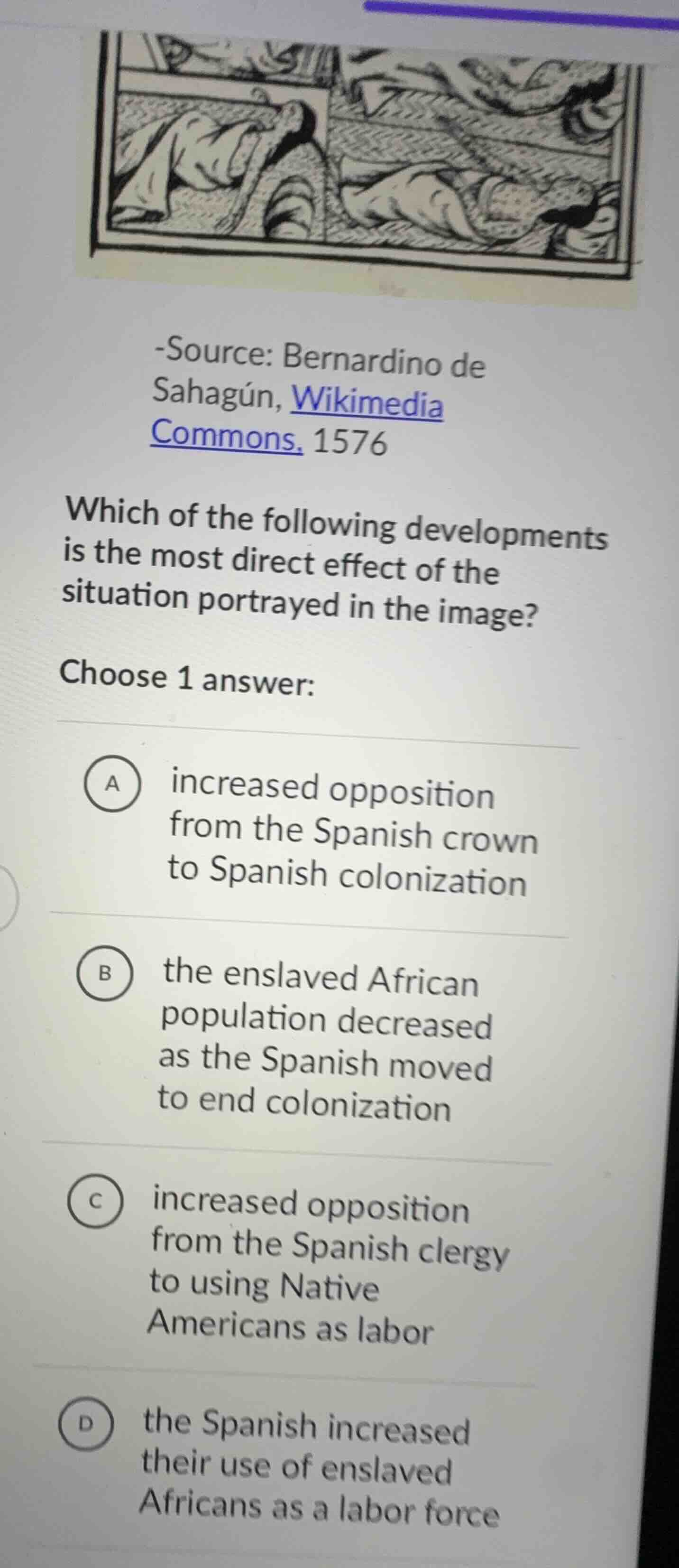 -source: bernardino de sahagún, wikimedia commons, 1576 which of the fo…