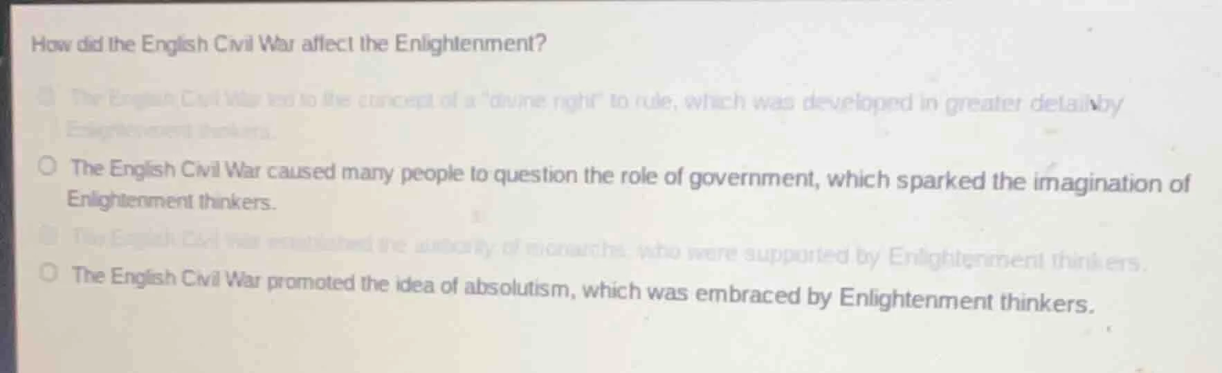 how did the english civil war affect the enlightenment? the english civ…
