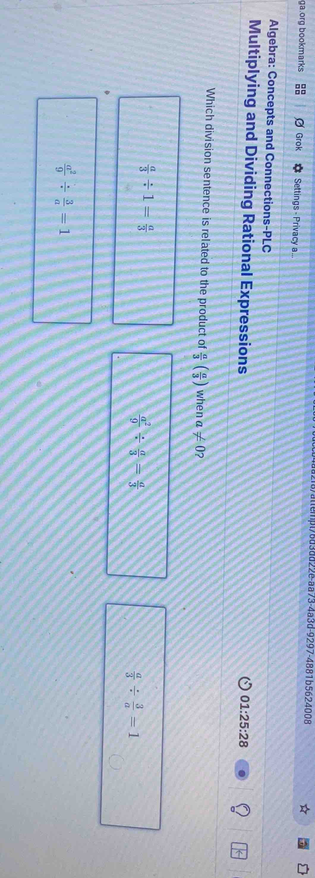 algebra: concepts and connections - plc multiplying and dividing ration…