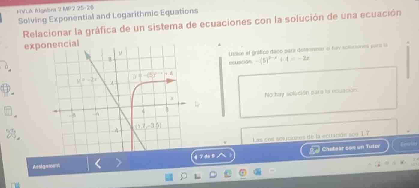 hvla algebra 2 mp2 25-26 solving exponential and logarithmic equations …