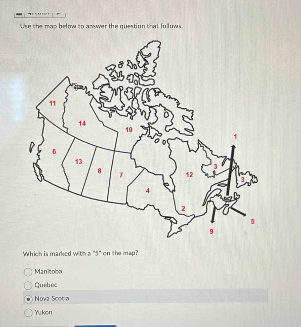 use the map below to answer the question that follows. which is marked …