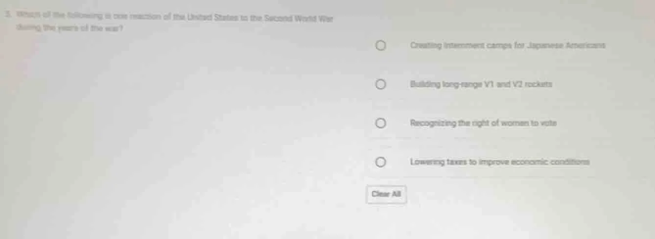 3. which of the following is one reaction of the united states to the s…
