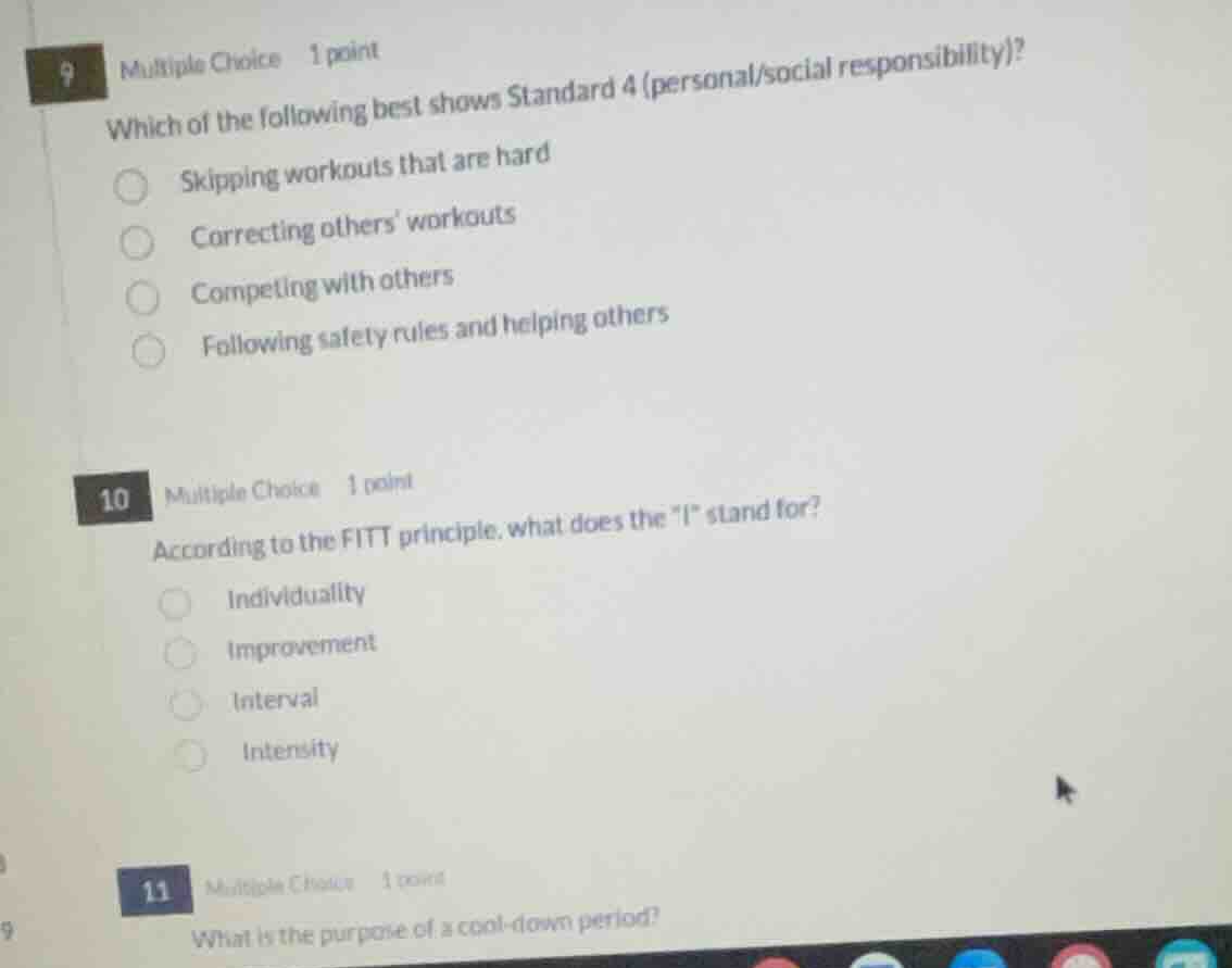 9 multiple choice 1 point which of the following best shows standard 4 …