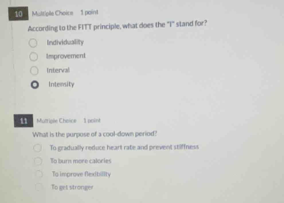 10 multiple choice 1 point according to the fitt principle, what does t…