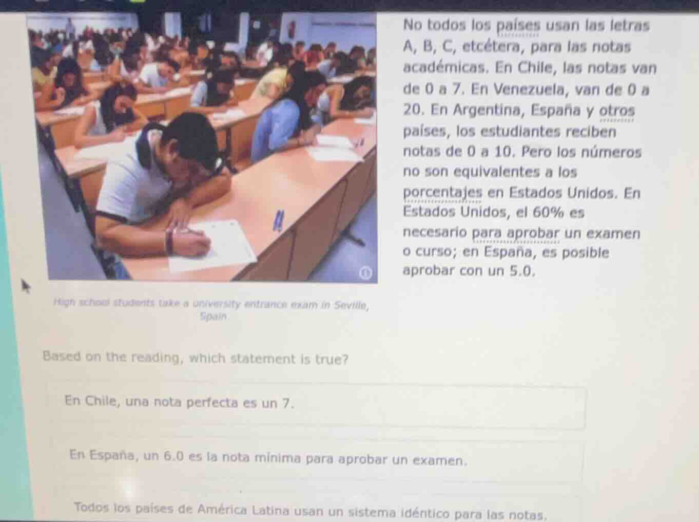 no todos los países usan las letras a, b, c, etcétera, para las notas a…