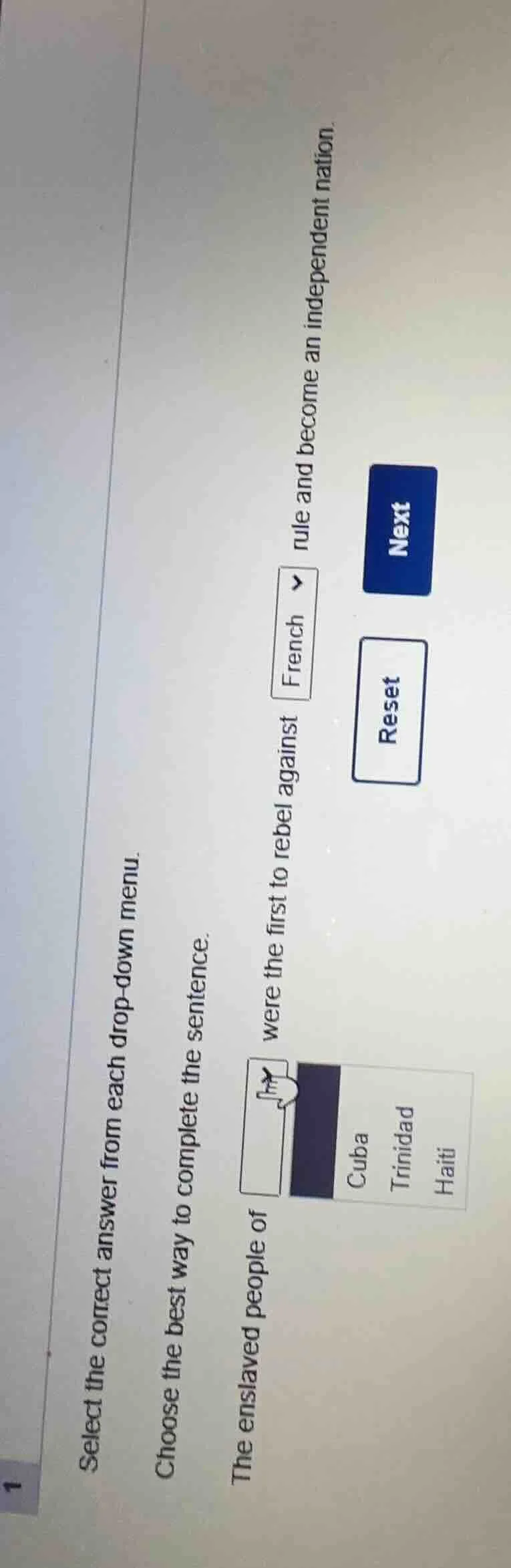 select the correct answer from each drop - down menu. choose the best w…