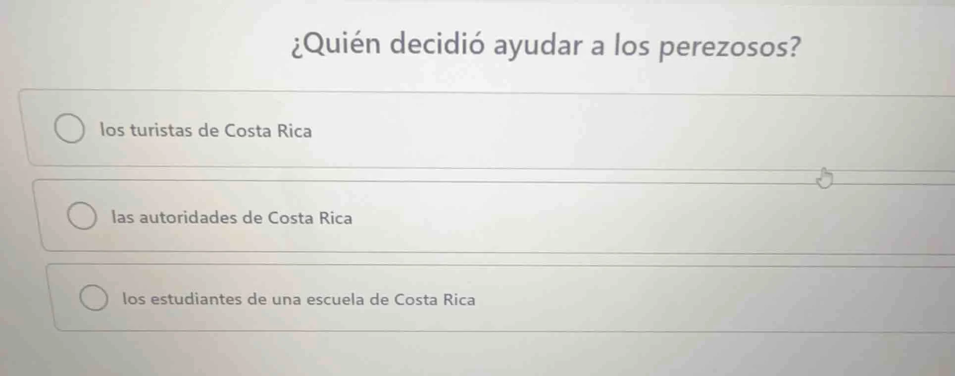 ¿quién decidió ayudar a los perezosos? los turistas de costa rica las a…