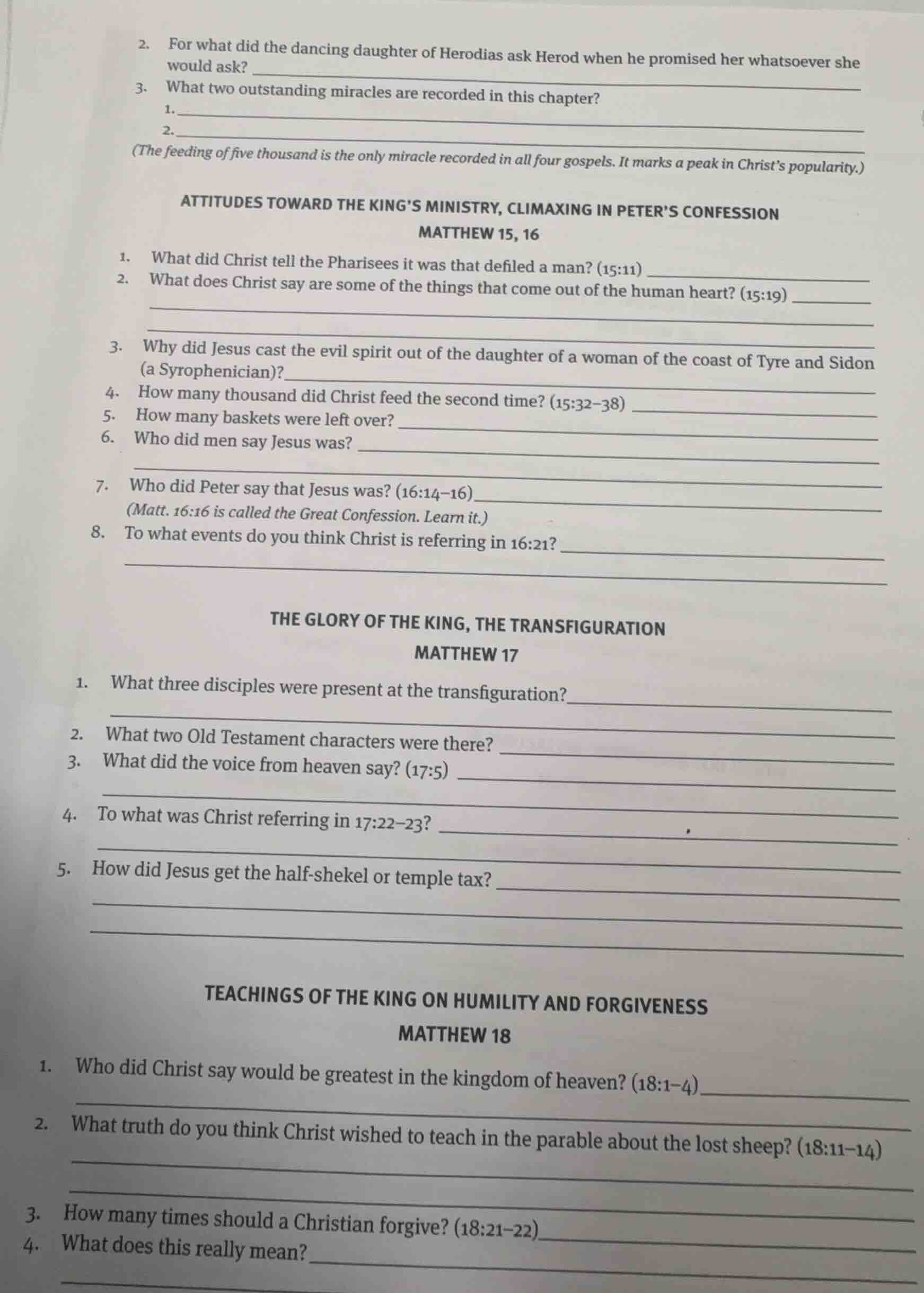 2. for what did the dancing daughter of herodias ask herod when he prom…