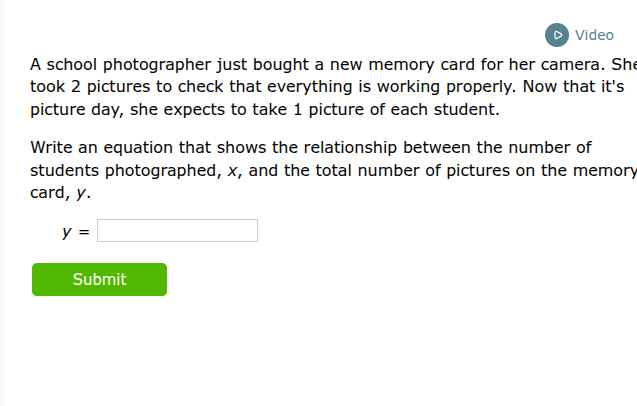 a school photographer just bought a new memory card for her camera. she…