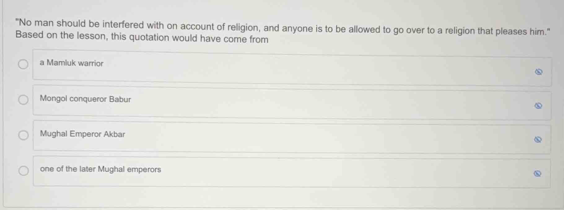 o man should be interfered with on account of religion, and anyone is t…