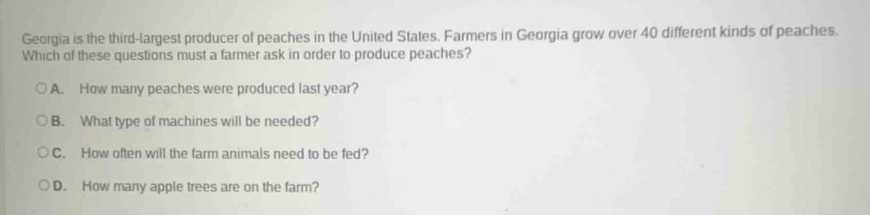 georgia is the third-largest producer of peaches in the united states. …