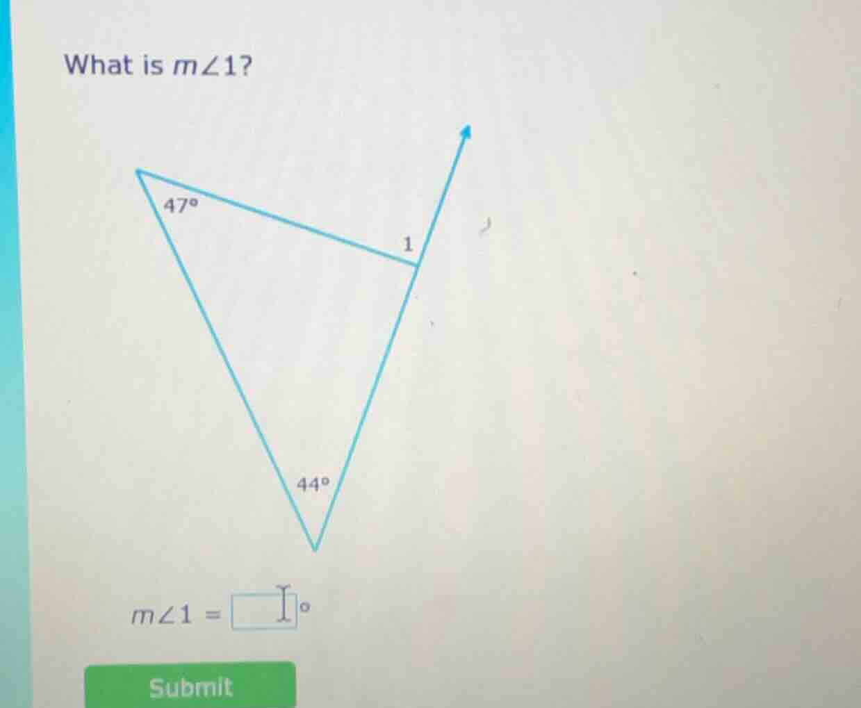 what is ( mangle 1 )? ( mangle 1 = square^circ )