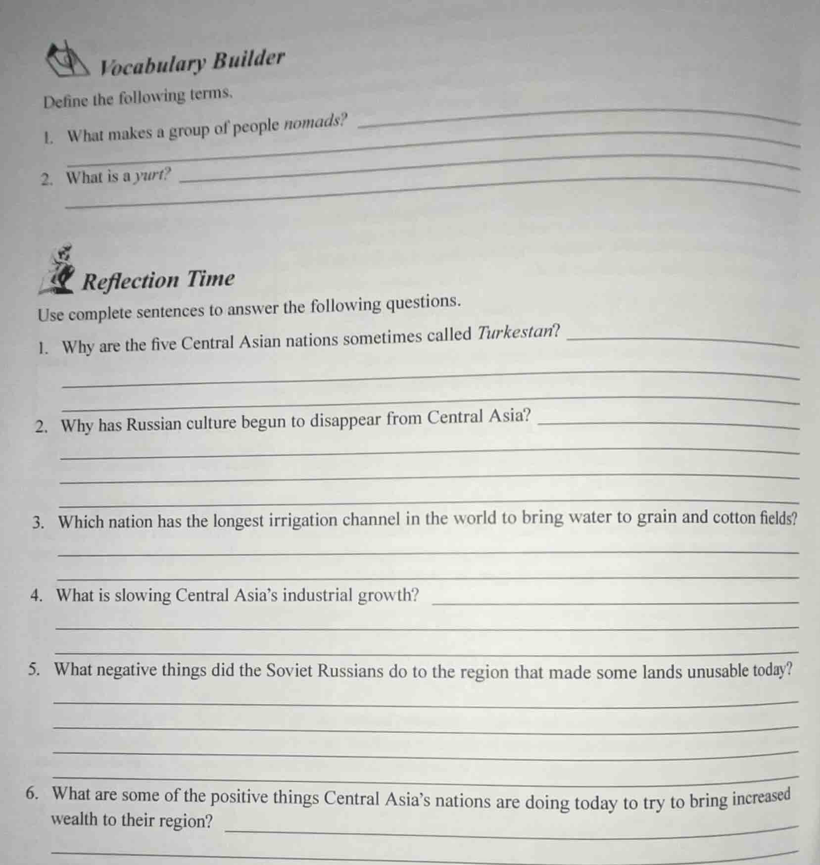 vocabulary builder define the following terms. 1. what makes a group of…