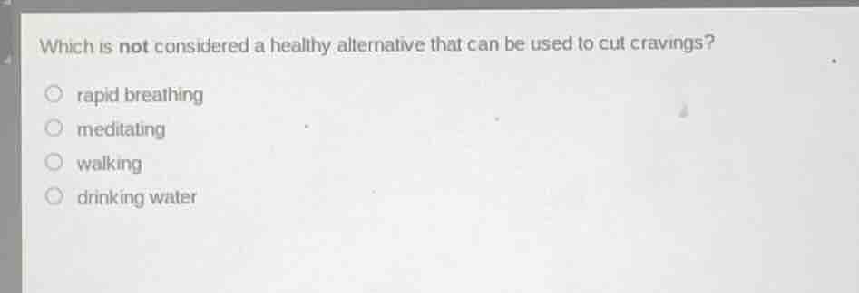 which is not considered a healthy alternative that can be used to cut c…