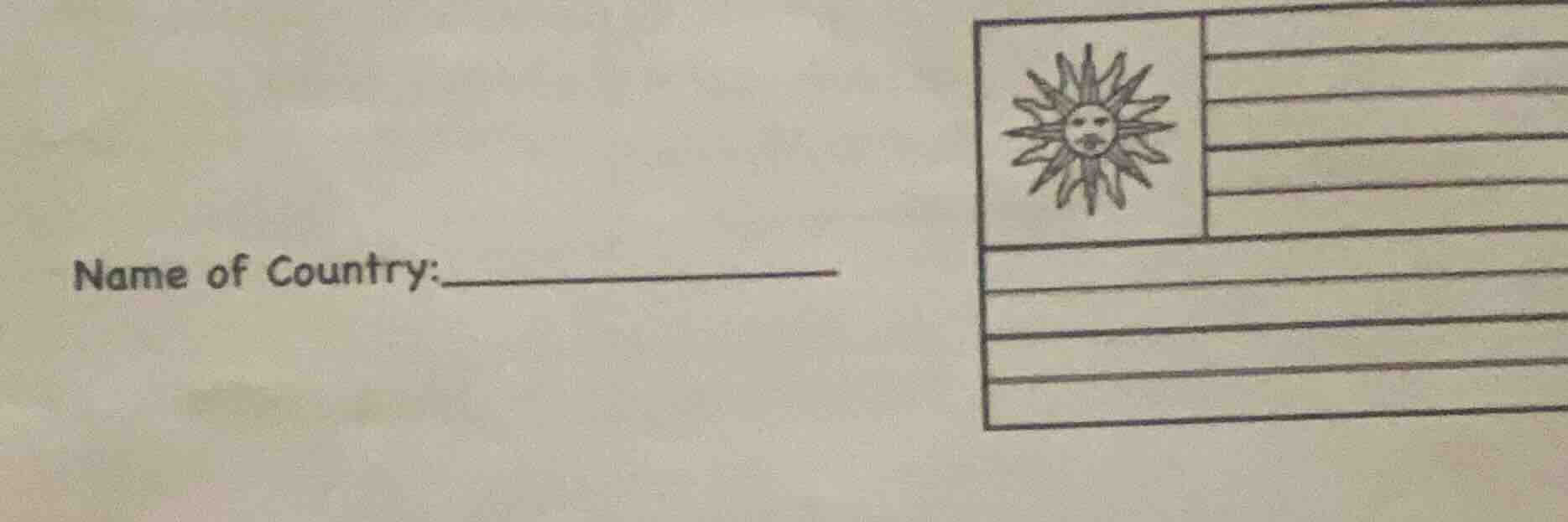 name of country:__________