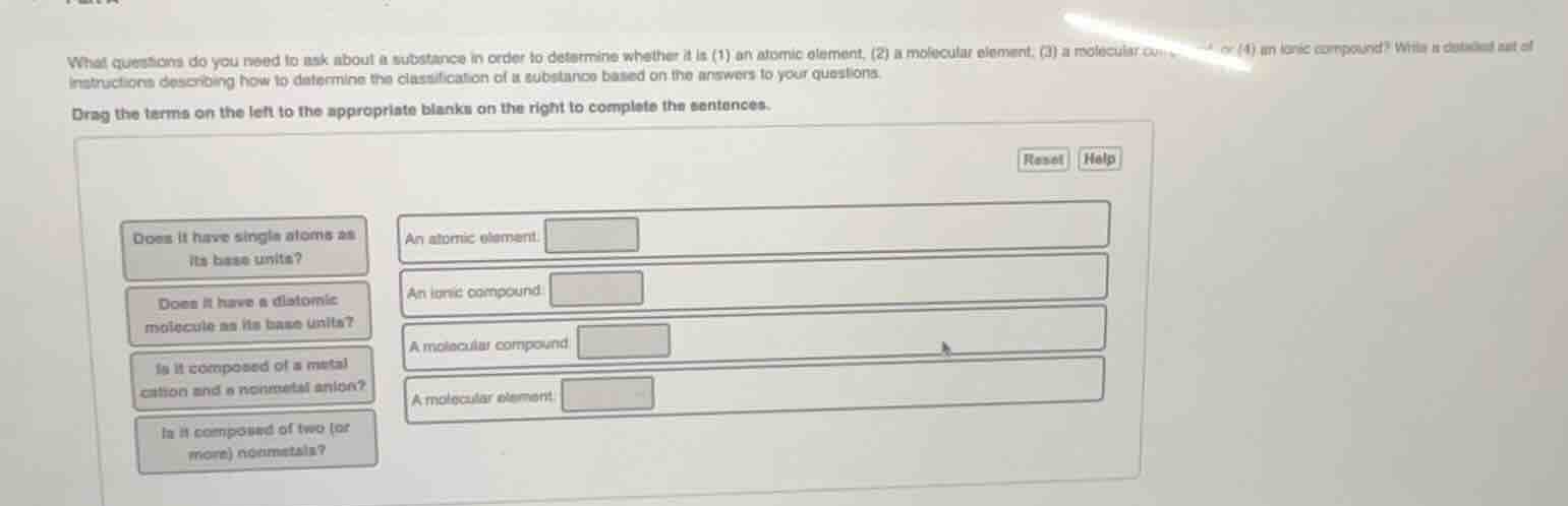 what questions do you need to ask about a substance in order to determi…