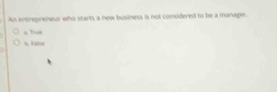 an entrepreneur who starts a new business is not considered to be a man…